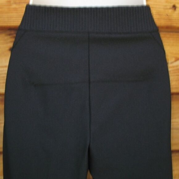 NWOT DVF Diane Von Furstenberg Black Skinny Stretch Pants - Picture 7 of 8